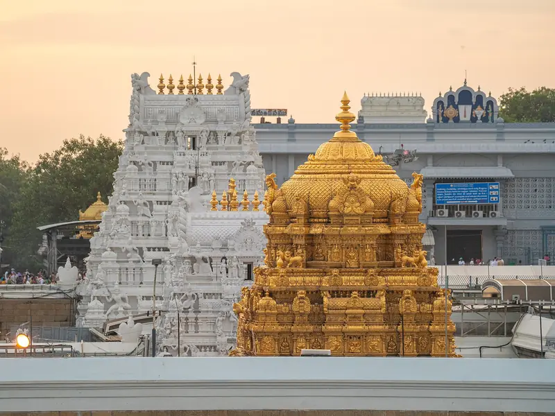 Golden Ananda Nilayam vimana of Sri Venkateswara Swamy Temple, Tirumala